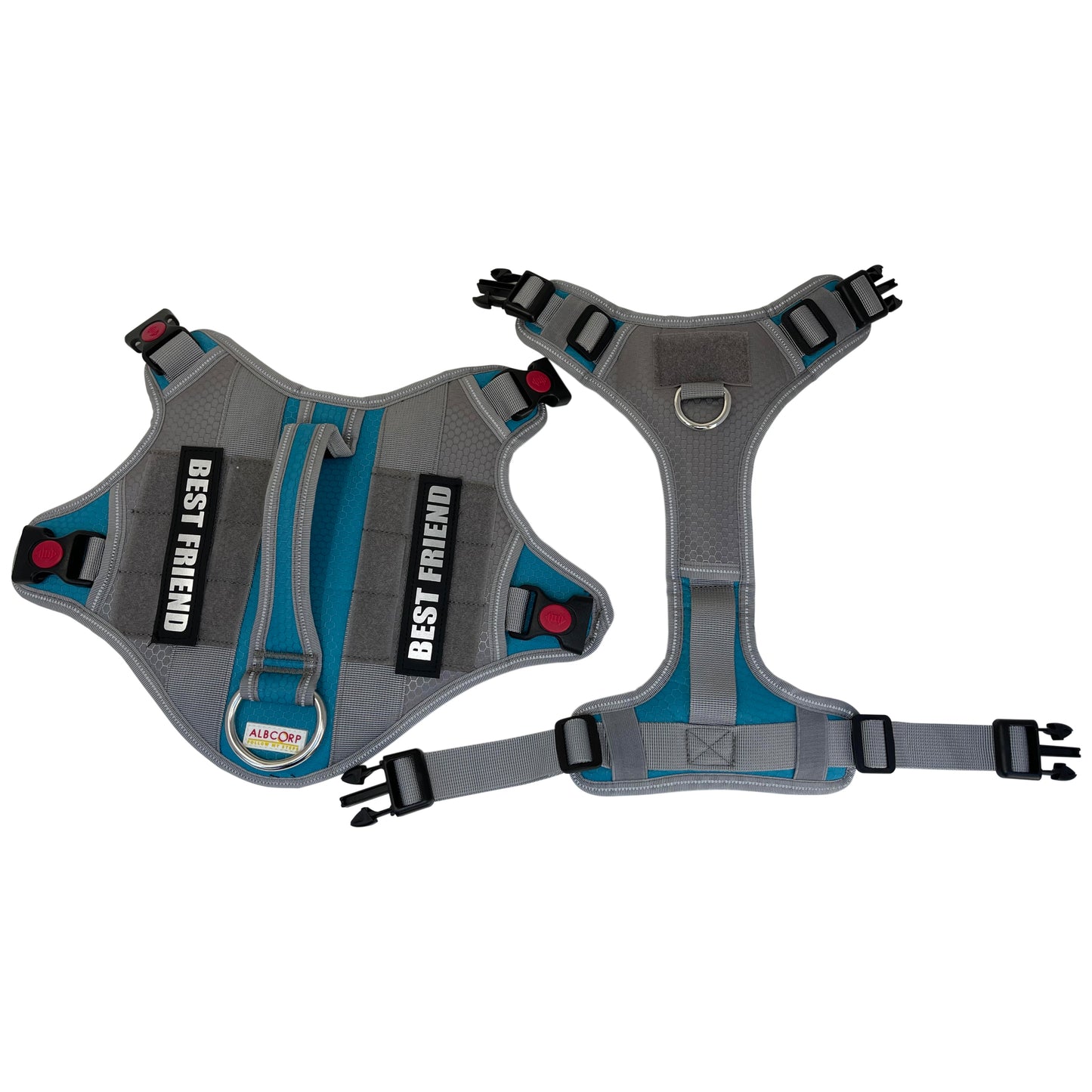 ALBCORP Tactical Sport Dog Harness – No-Pull Working Dog Vest, Clearance