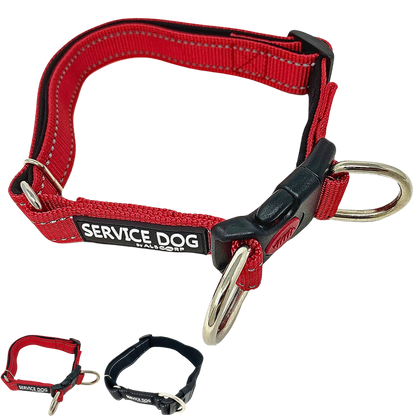 ALBCORP Service Dog Vest Harness - Reflective - Woven Polyester and Nylon, Comfy Mesh Padding - Sizes from XXS to XL – Service Dog Patches Included.-Dog Vest Harness-AlbCorpShop