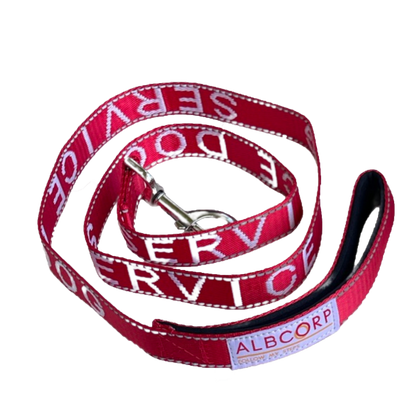 ALBCORP Service Dog Vest Harness - Reflective - Woven Polyester and Nylon, Comfy Mesh Padding - Sizes from XXS to XL – Service Dog Patches Included.-Dog Vest Harness-AlbCorpShop