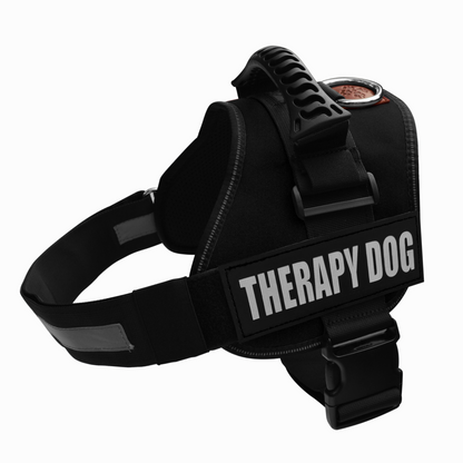 ALBCORP Service Dog Vest Harness - Reflective - Woven Polyester and Nylon, Comfy Mesh Padding - Sizes from XXS to XL – Service Dog Patches Included.-Dog Vest Harness-AlbCorpShop